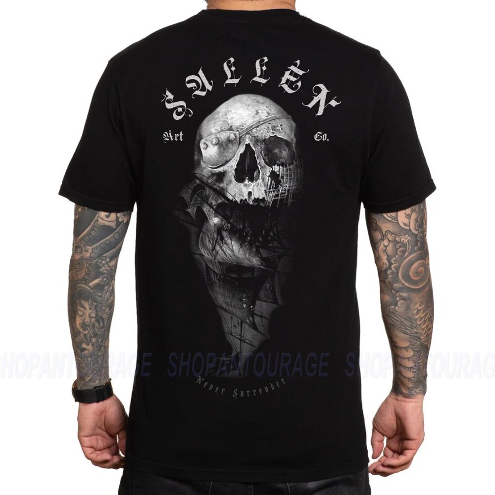 Sullen Art Collective The Drowned Premium SCM6385 Short Sleeve T-shirt For Men